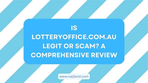 lotteryoffice.com.au reviews|lottery office australia scam.